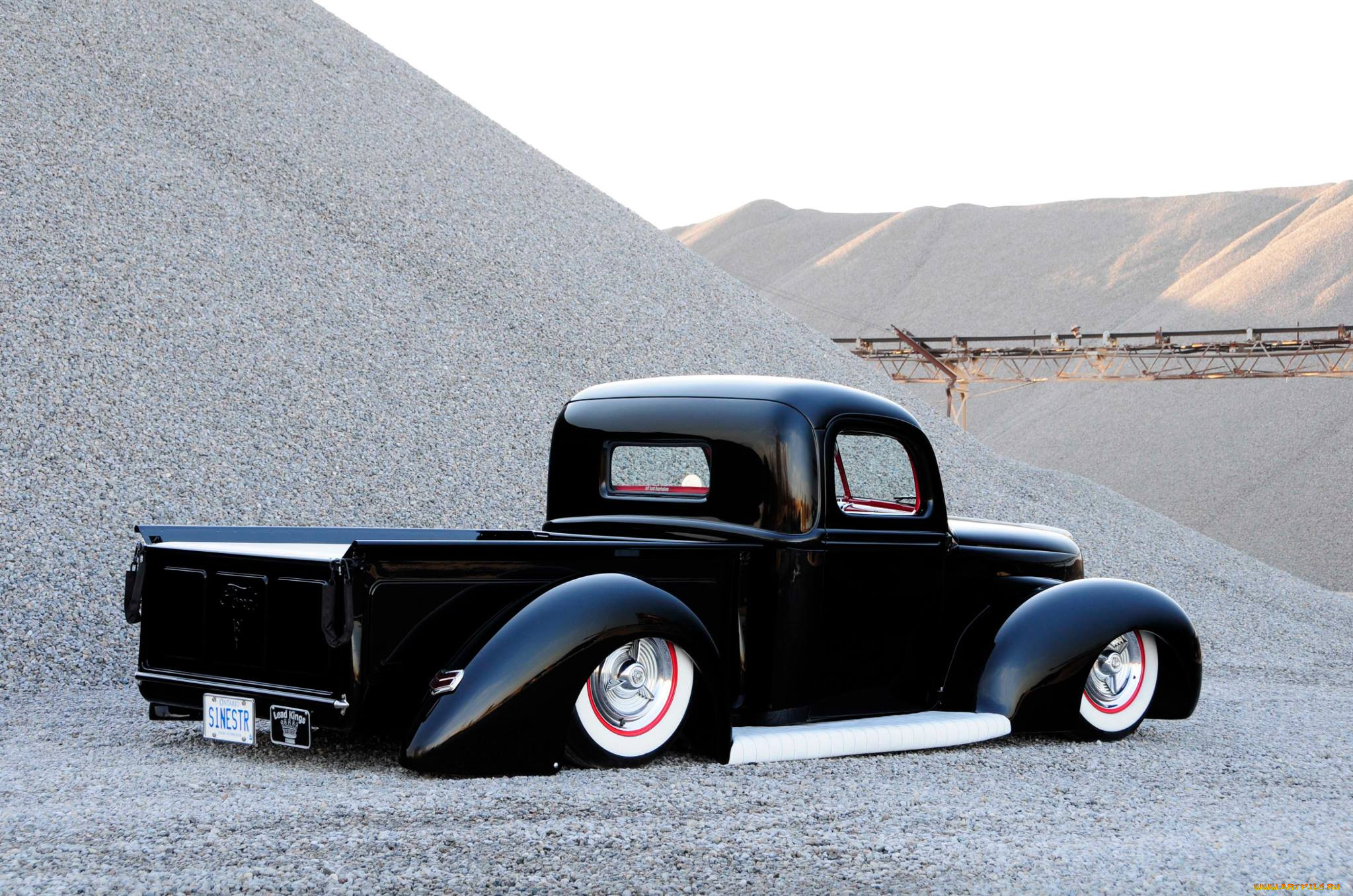 , custom pick-up, ford